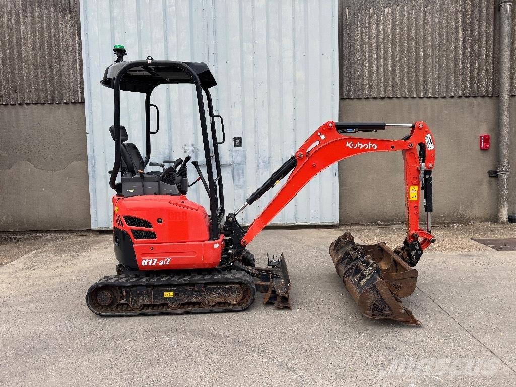 Kubota U 17 Minigraafmachines < 7t