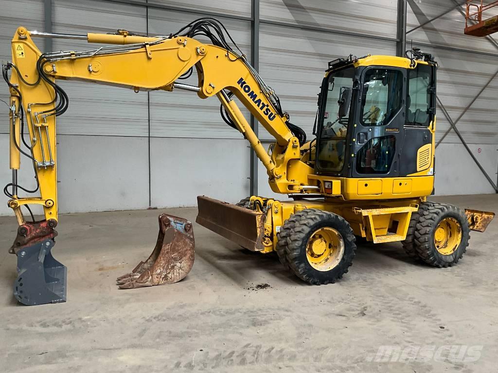 Komatsu PW 98 MR-8 Wielgraafmachines