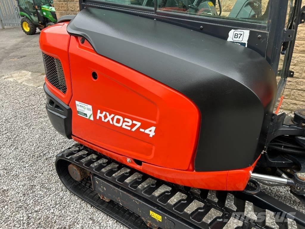 Kubota KX027-4 Minigraafmachines < 7t