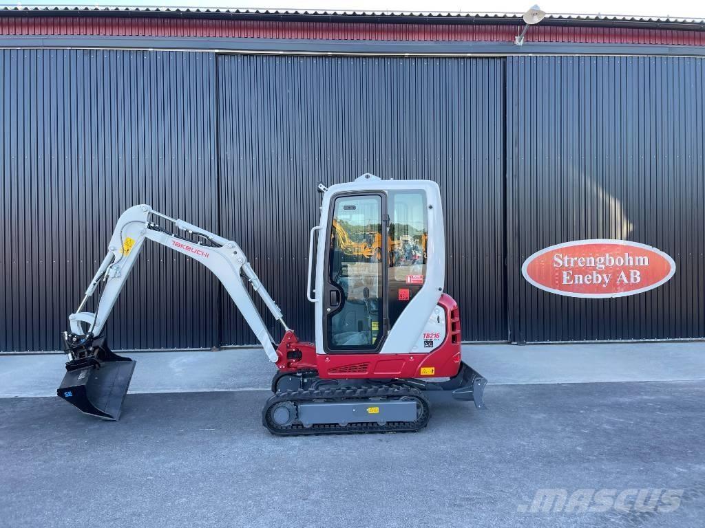 Takeuchi TB 216 Minigraafmachines < 7t