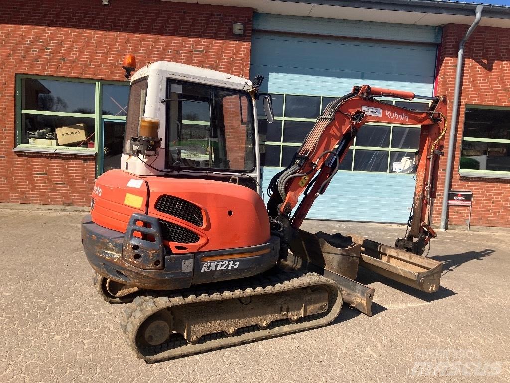 Kubota KX121-3 Minigraafmachines < 7t
