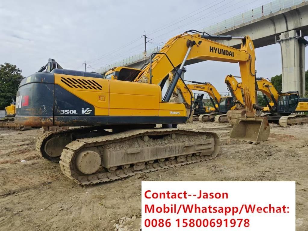 Hyundai R350LVS Rupsgraafmachines