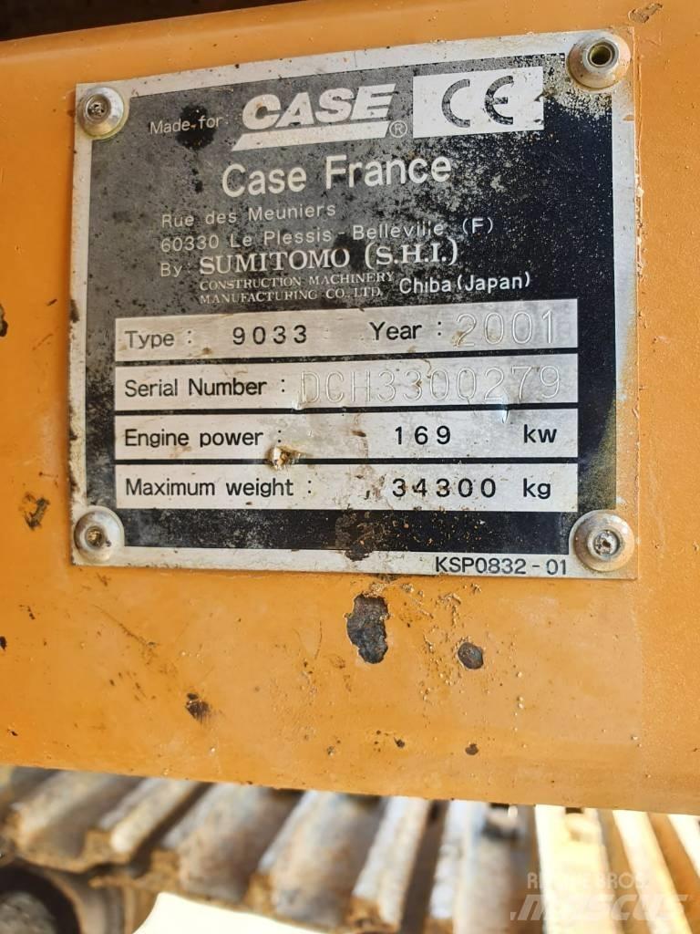 CASE 9033 Rupsgraafmachines