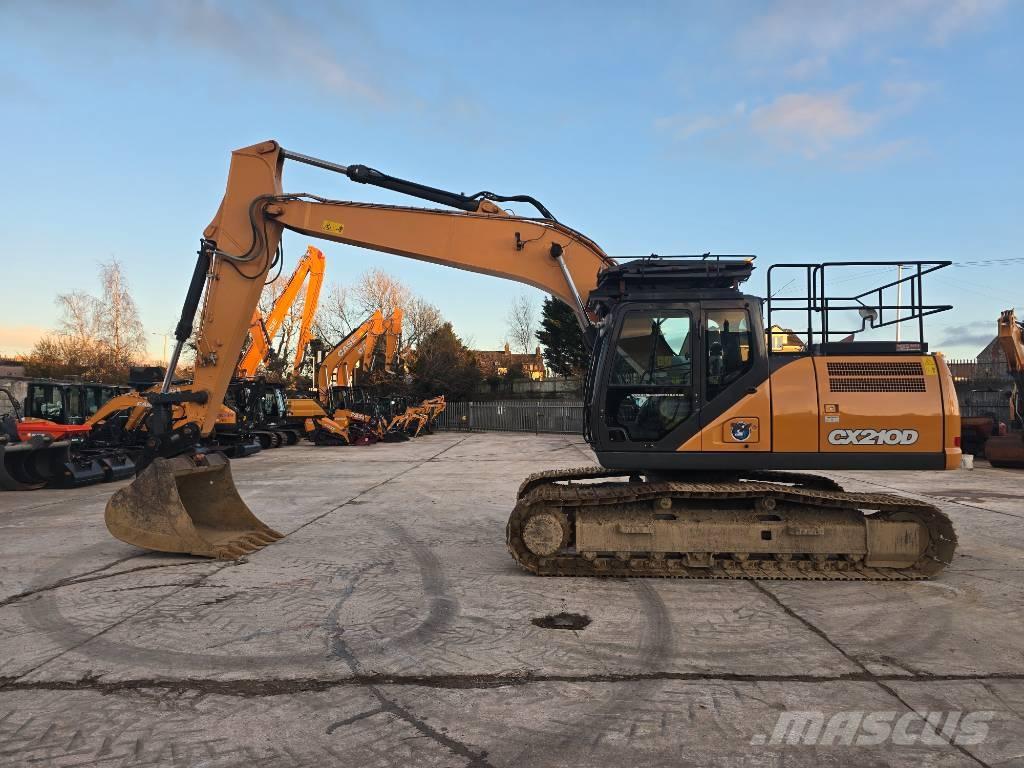 CASE CX 210 D Rupsgraafmachines