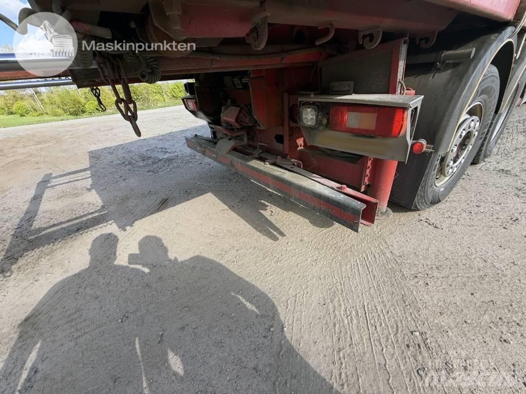 Volvo FM 460 Vlakke laadvloer met kraan