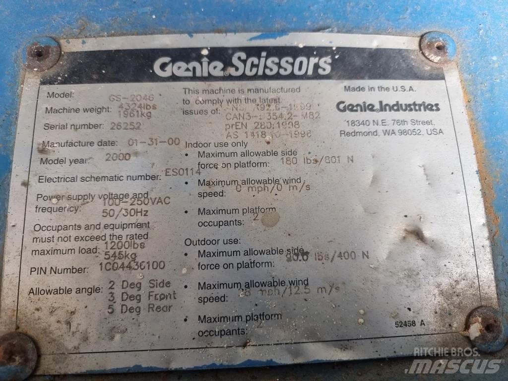 Genie GS2046 Schaarhoogwerkers