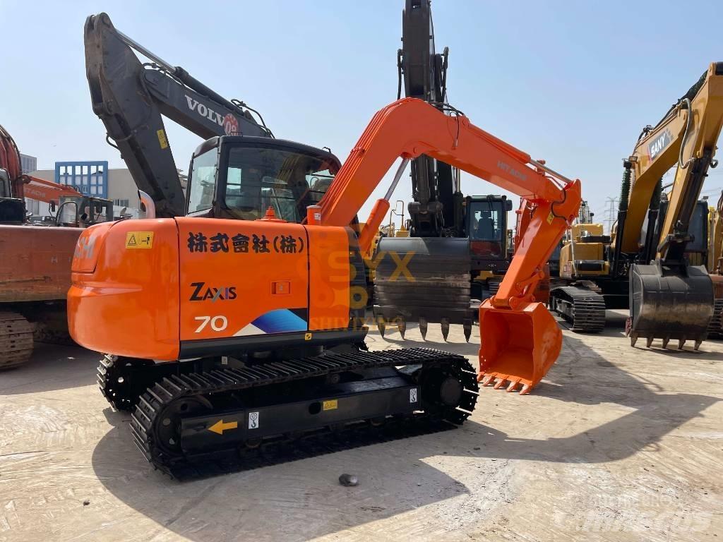 Hitachi ZX 70 Midigraafmachines 7t - 12t