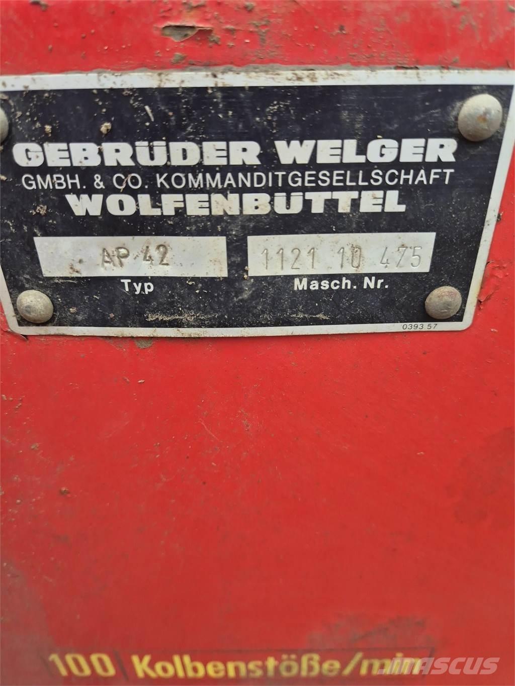 Welger AP42 Vierkante balenpers