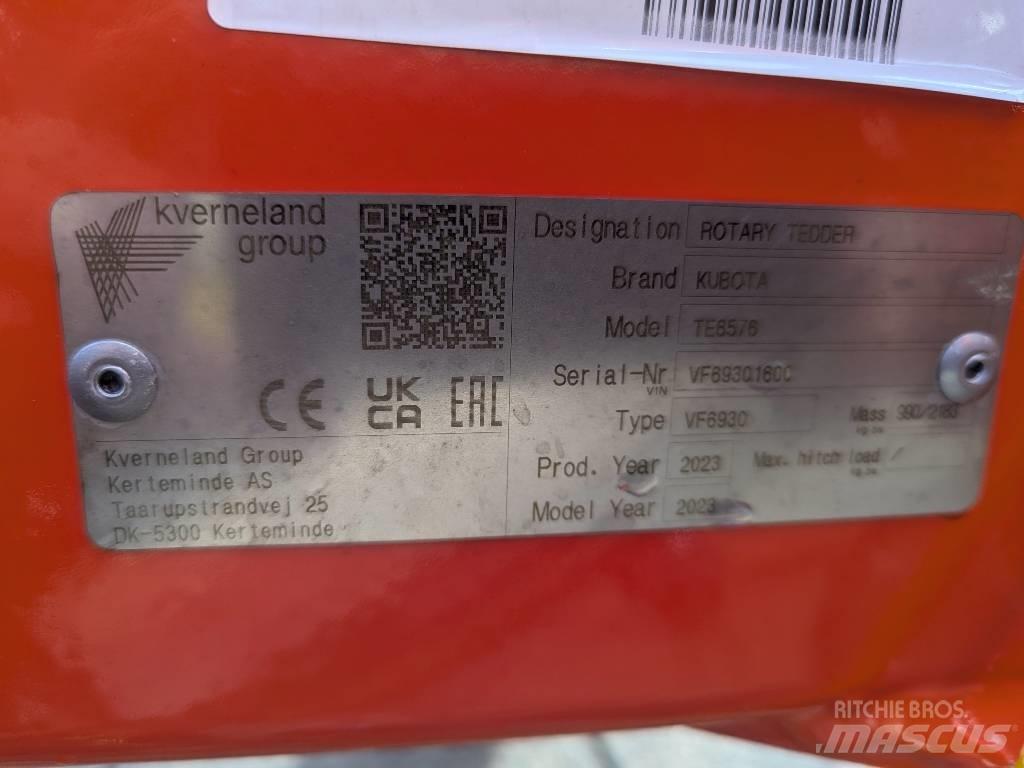 Kubota TE 6576 Hooi en voedermachine accessoires