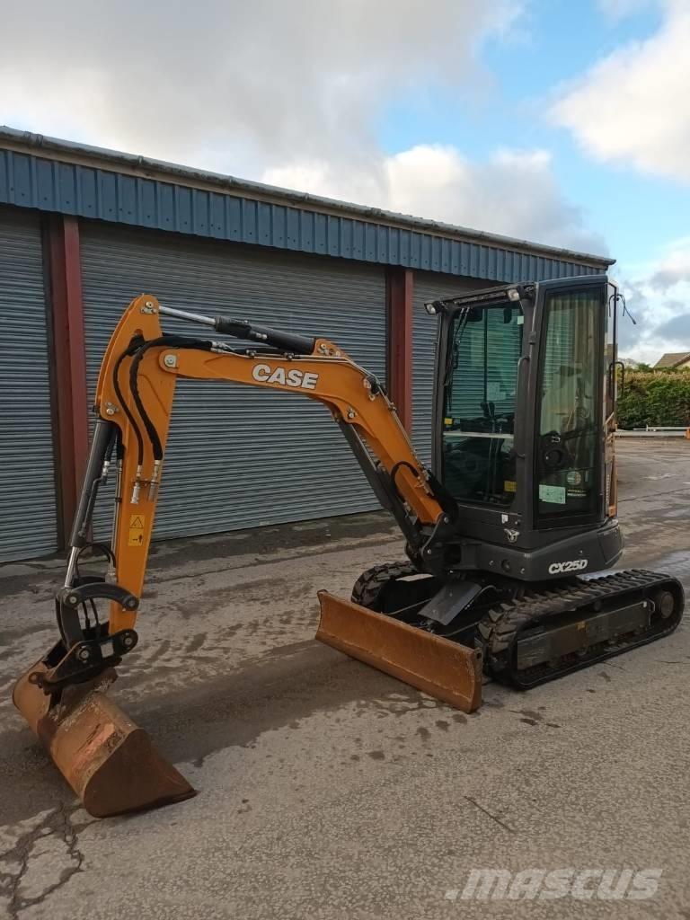 CASE CX 25 D Minigraafmachines < 7t