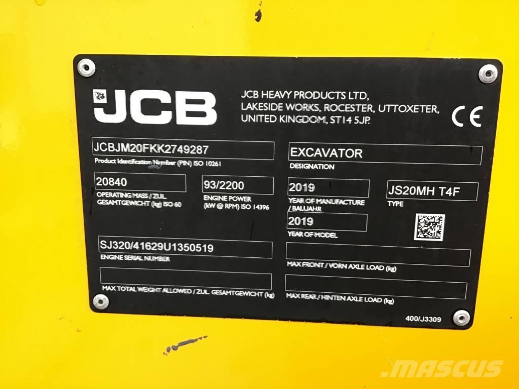 JCB JS 20 MH Waste / industry handlers