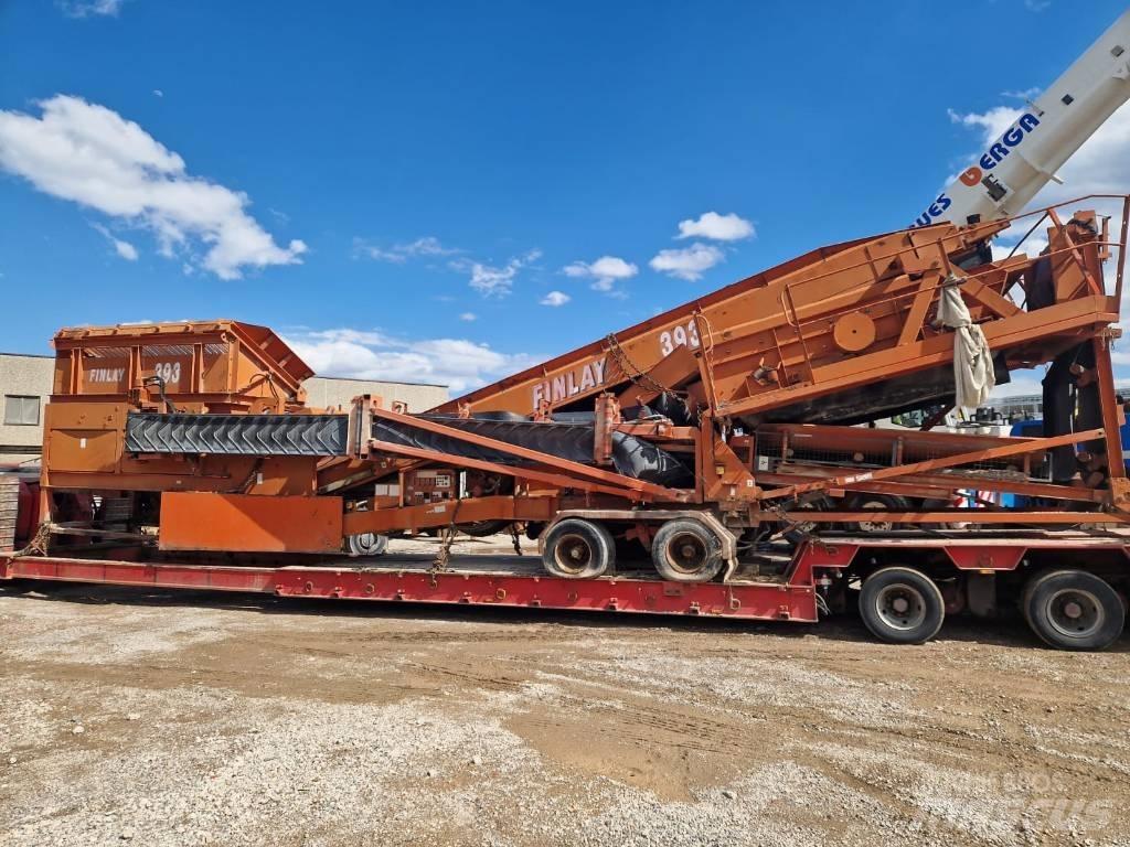 Finlay 393 Mobiele zeefinstallaties