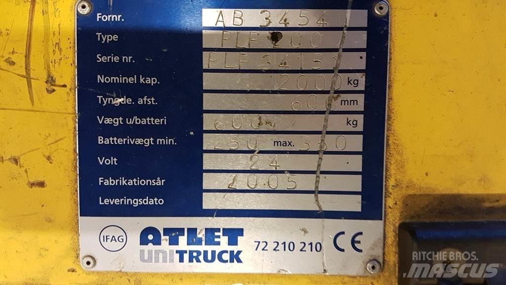 Atlet PLP200 Electro-pallettrucks
