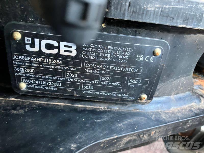 JCB 50 Z-2 Minigraafmachines < 7t
