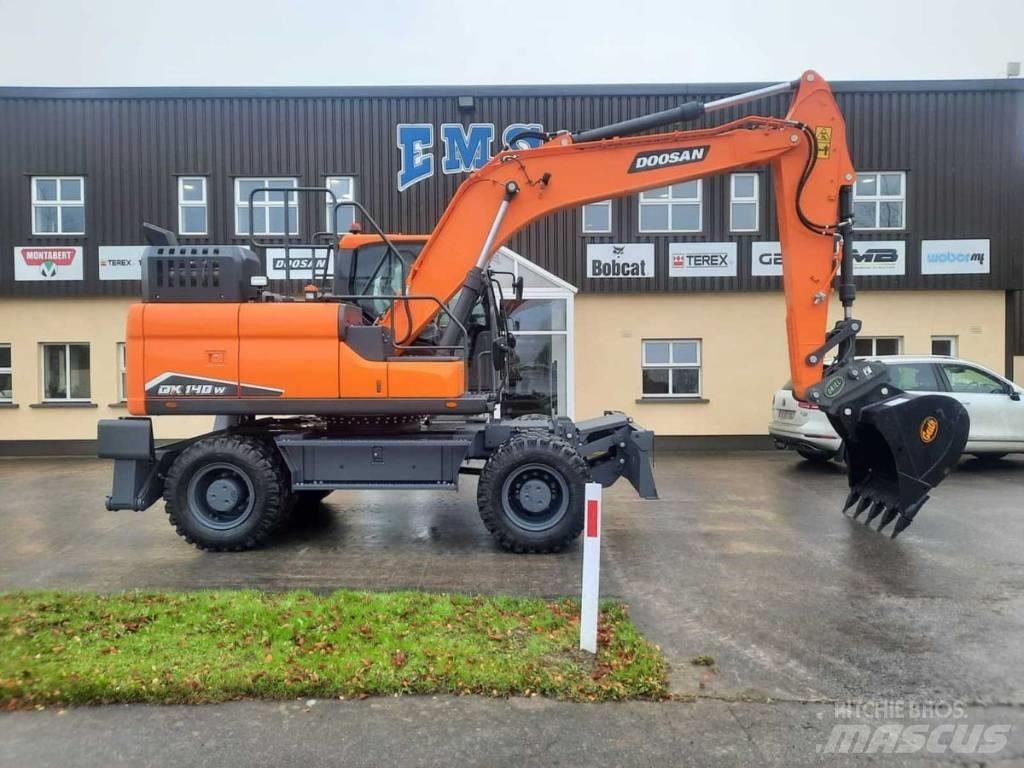 Doosan Dx140W-7 Wielgraafmachines