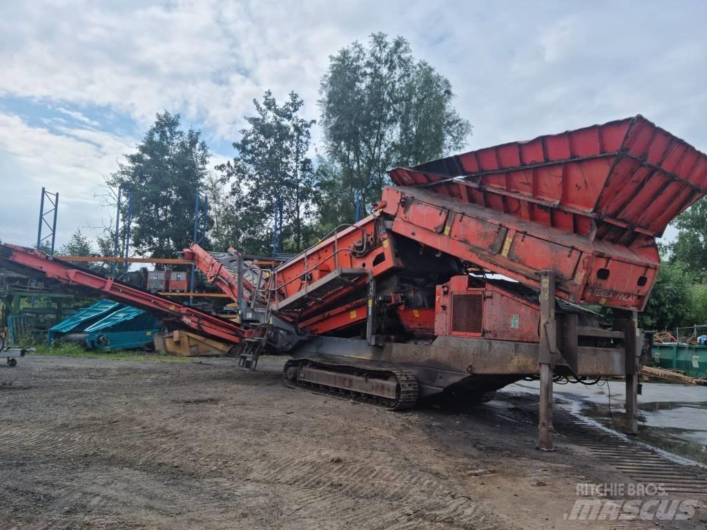 Terex Finlay 883+ Mobiele zeefinstallaties