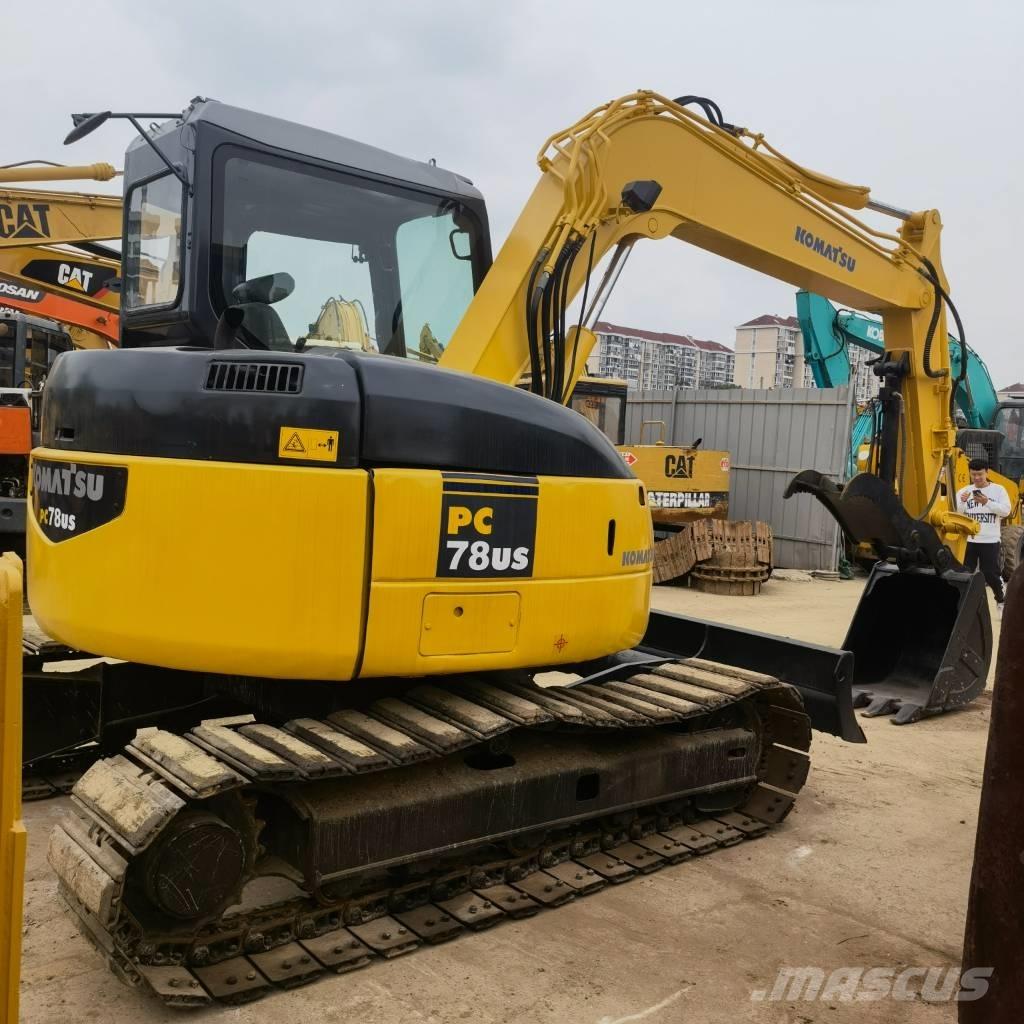 Komatsu PC78US Midigraafmachines 7t - 12t