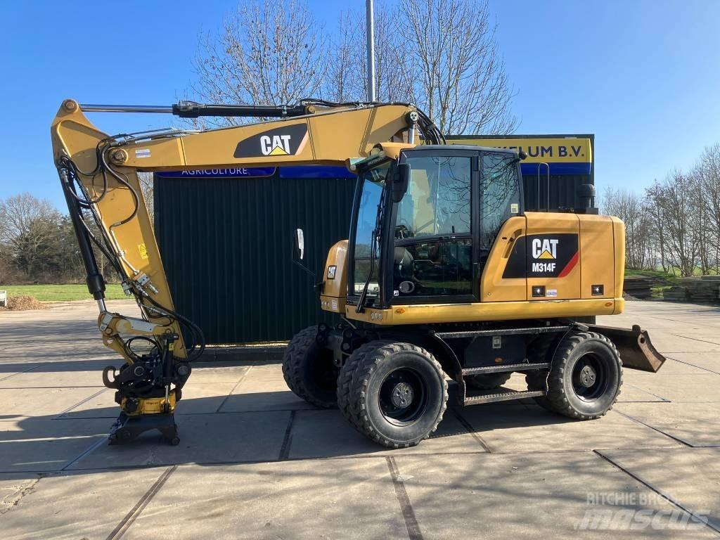 CAT M314F Wielgraafmachines