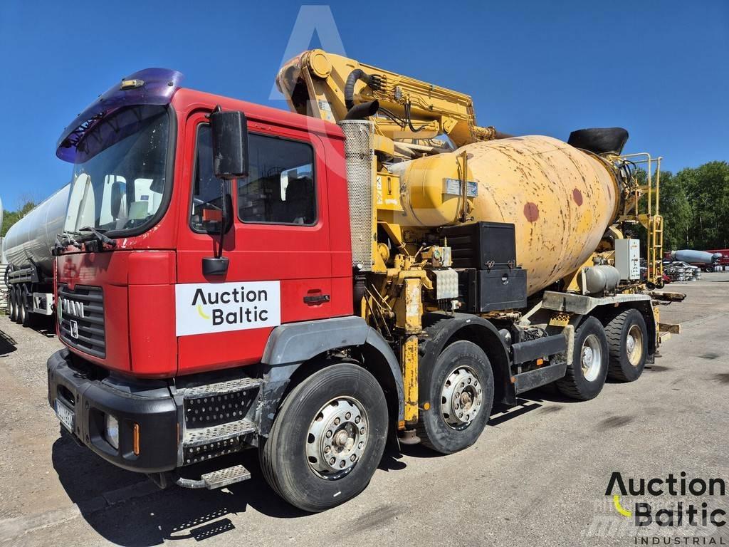 MAN 41.414 Betonmixers en pompen