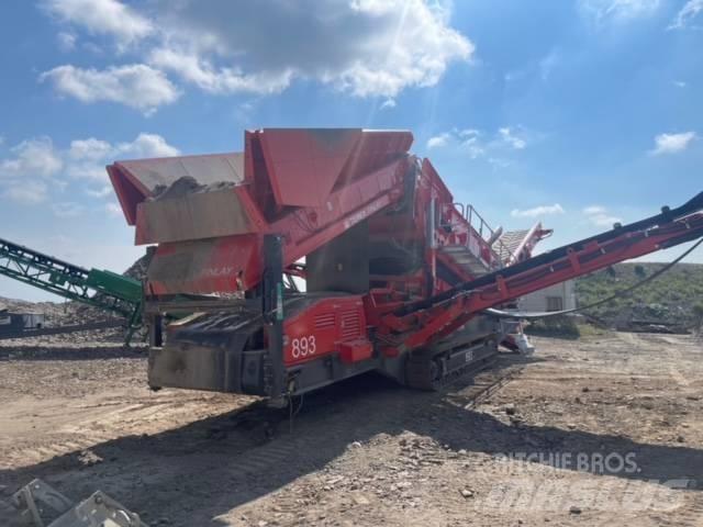 Terex Finlay 893 Zeefinstallatie
