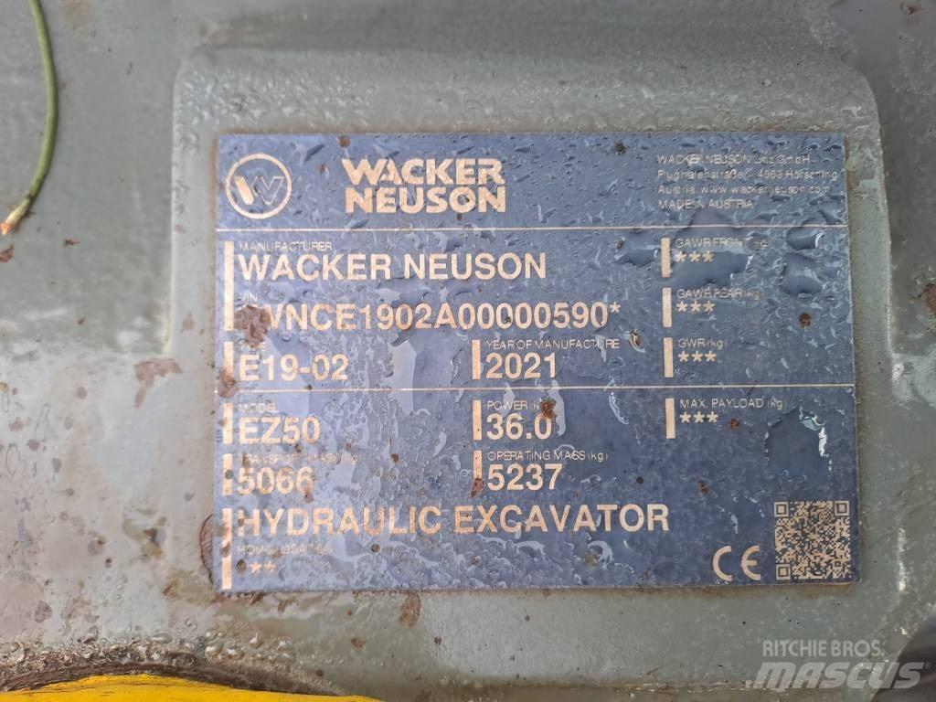 Wacker Neuson EZ50 Rupsgraafmachines