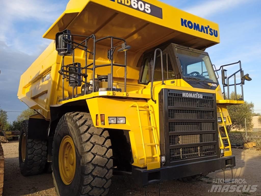 Komatsu HD 605-7E0 Starre dumptrucks