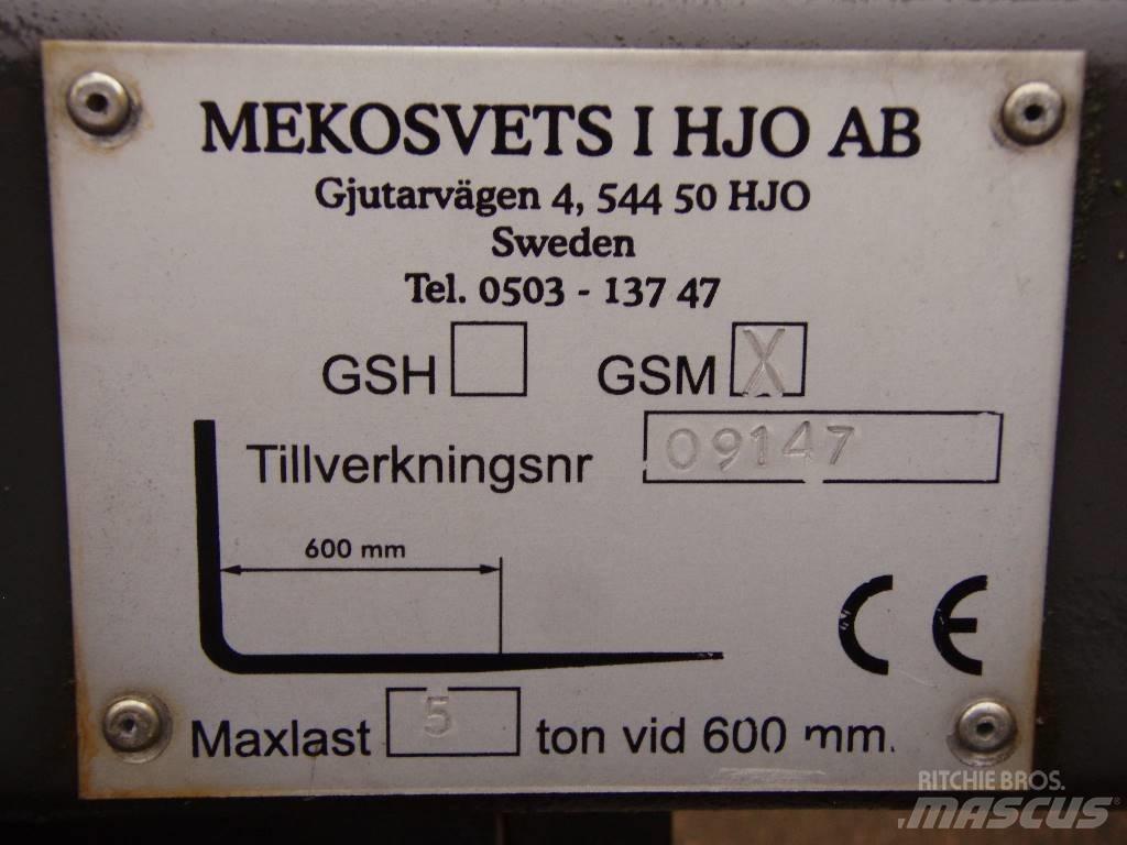  MSH Pallgaffel 5 Ton Vorken