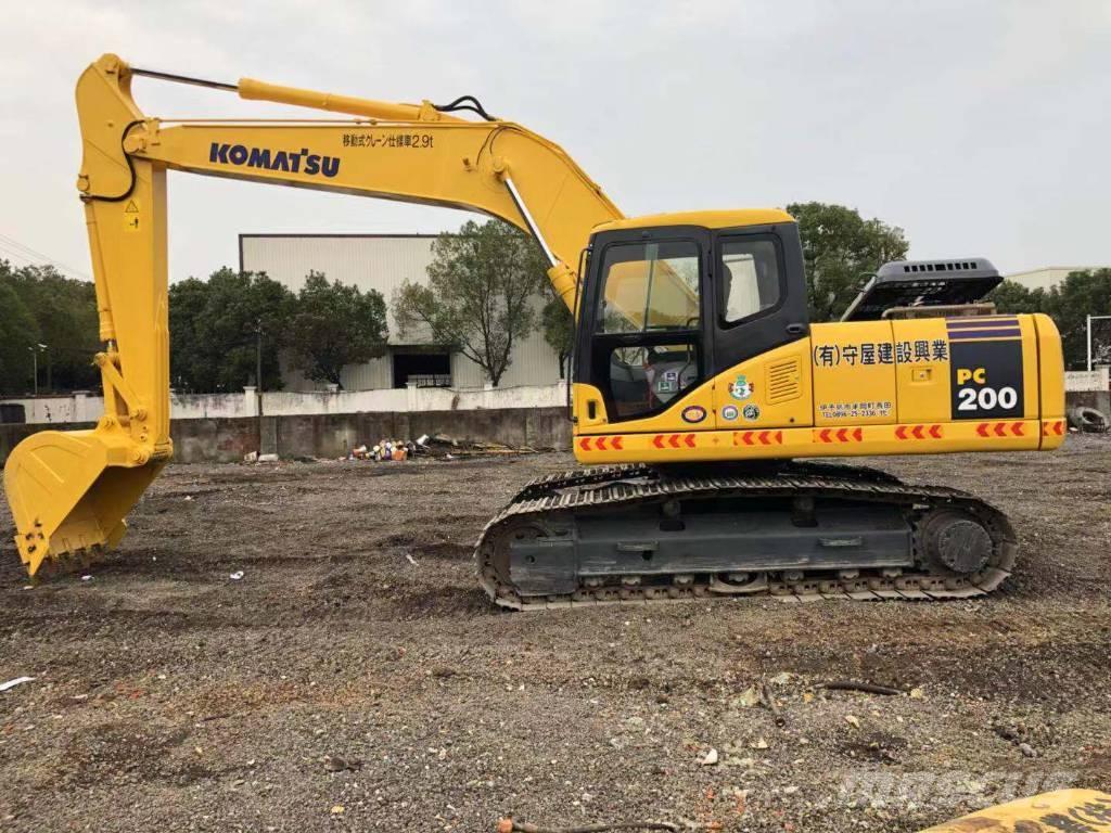 Komatsu pc200-7 Rupsgraafmachines