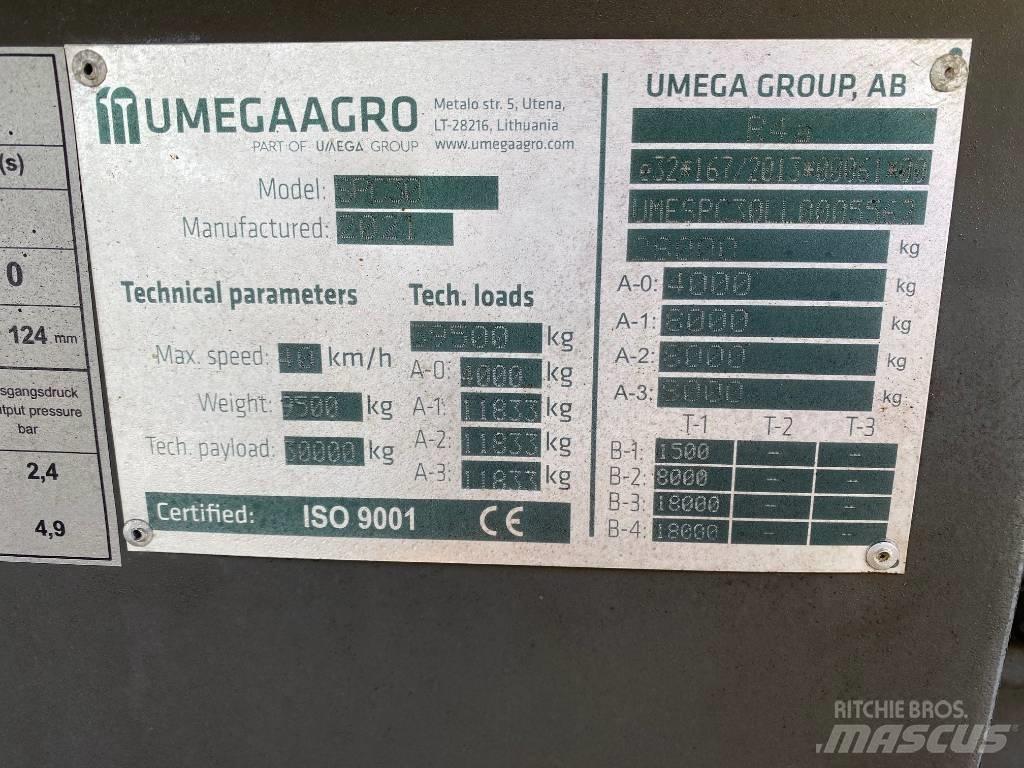 Umega SPC30 Kipperaanhangers