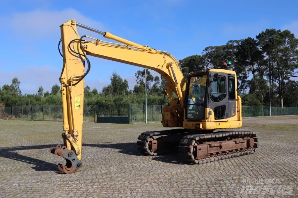 Komatsu PC138US-8 Rupsgraafmachines