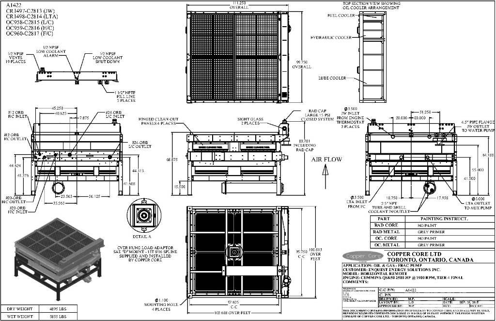 Cummins QSK50 Bouw - Overige