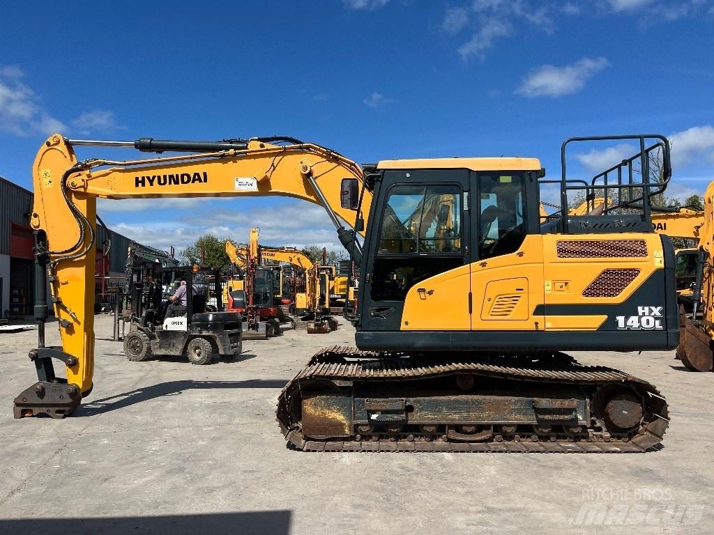 Hyundai HX140L Rupsgraafmachines