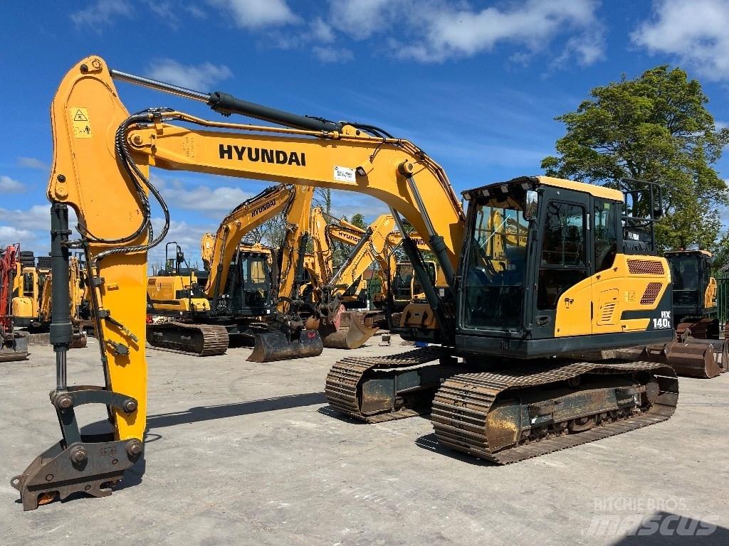 Hyundai HX140L Rupsgraafmachines