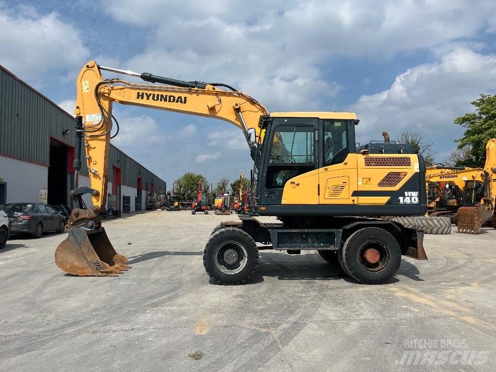 Hyundai HW140 Wielgraafmachines