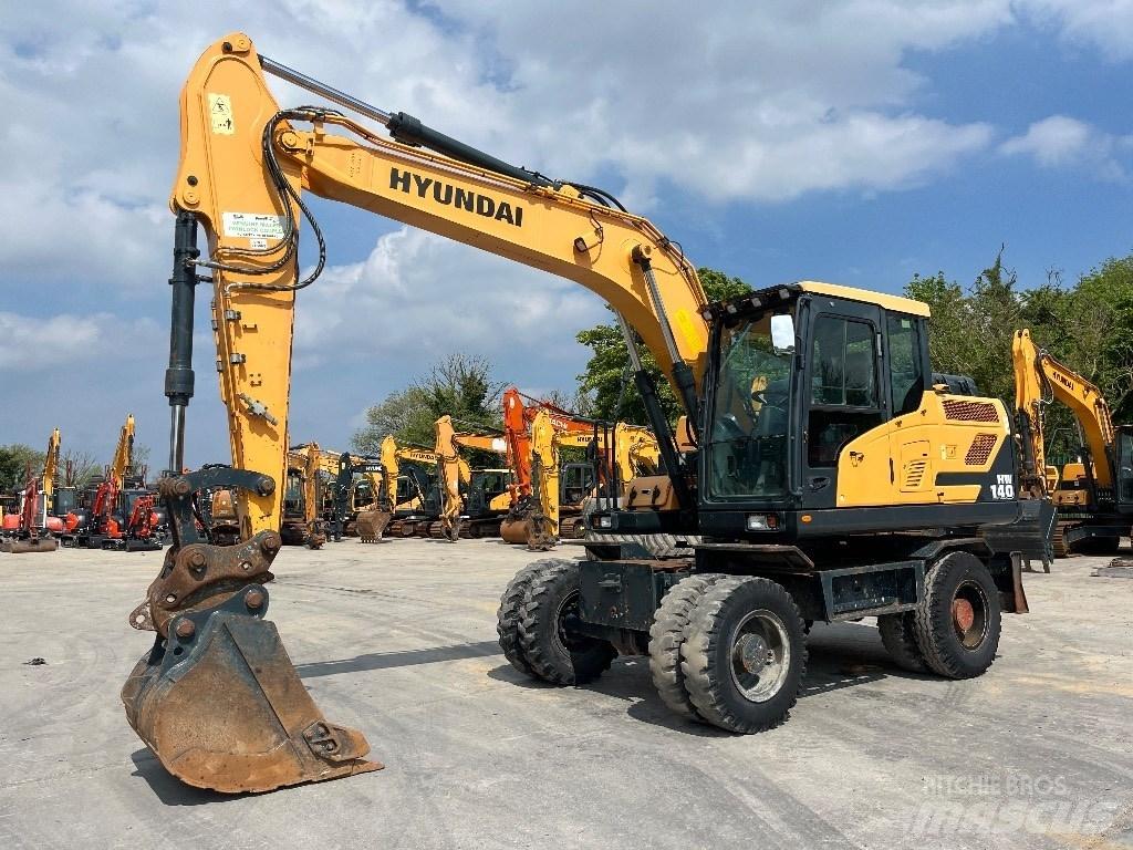Hyundai HW140 Wielgraafmachines