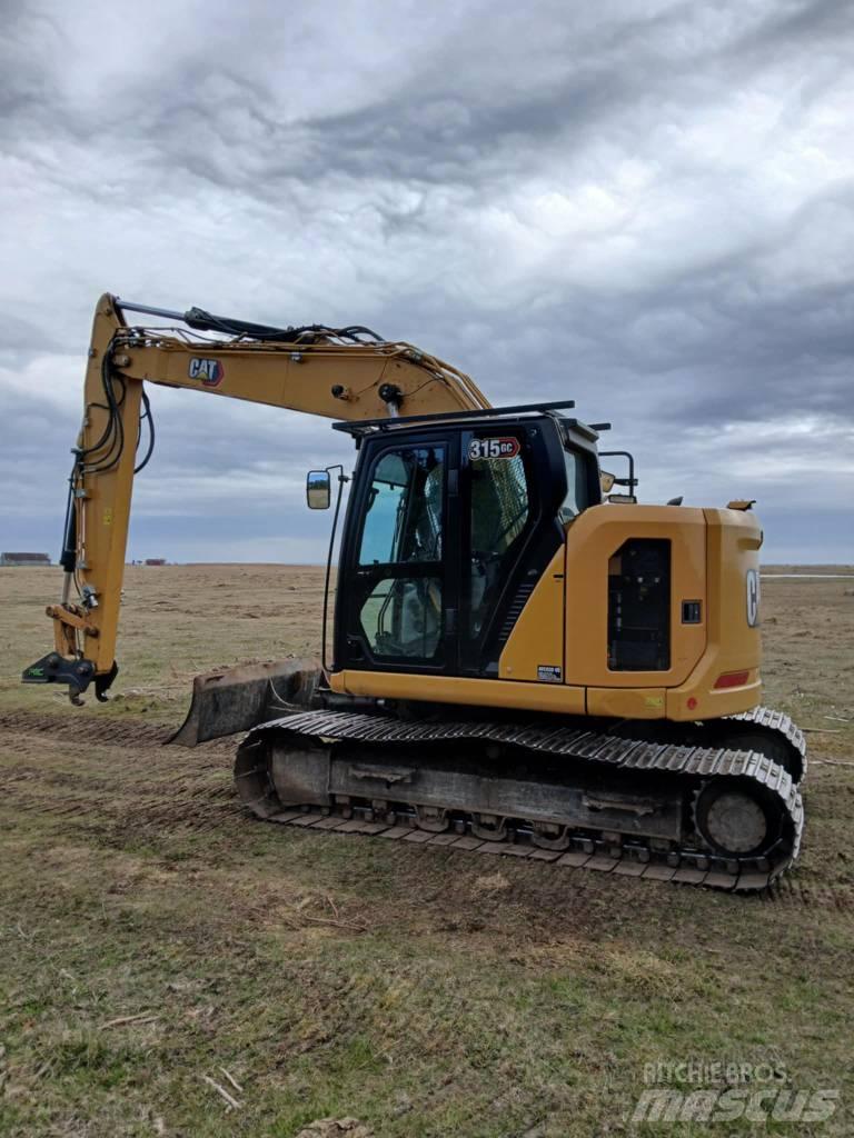 CAT 315GC Rupsgraafmachines