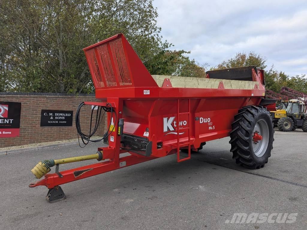 Ktwo DUO 900 MK5 Drijfmesttanks