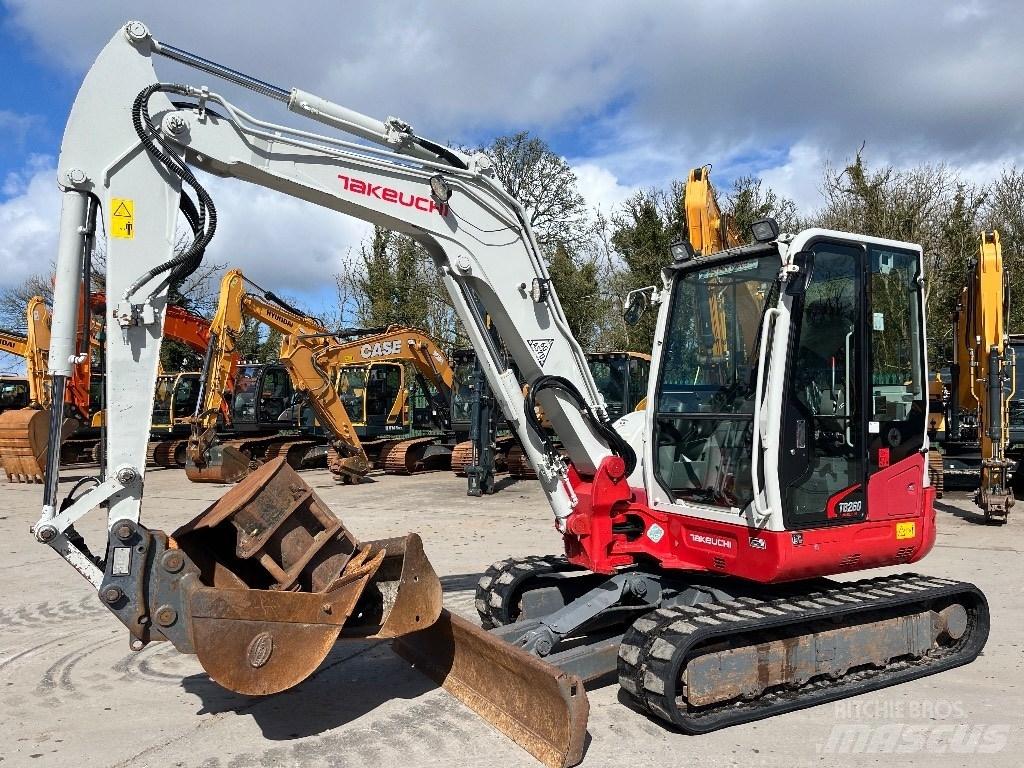Takeuchi TB260 Minigraafmachines < 7t