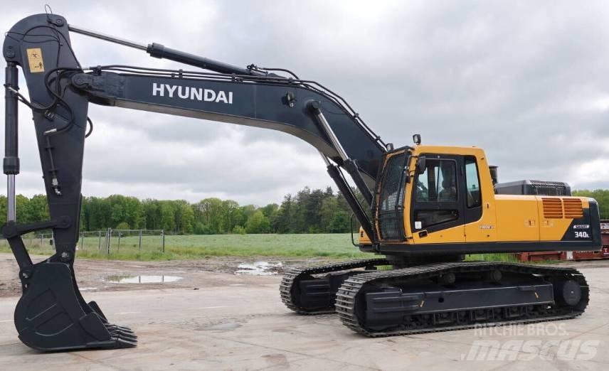 Hyundai 340 Rupsgraafmachines