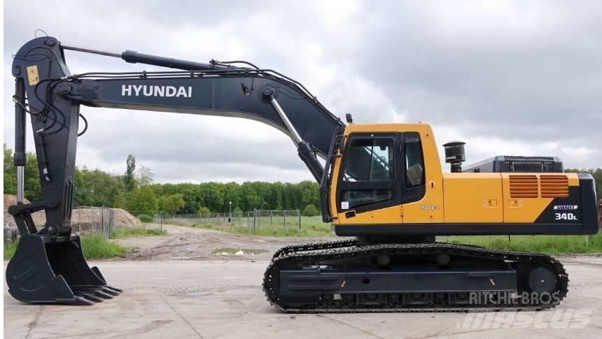 Hyundai 340 Rupsgraafmachines
