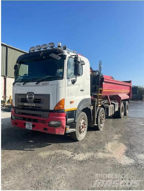 Hino 700 Series Vlakke laadvloer met kraan
