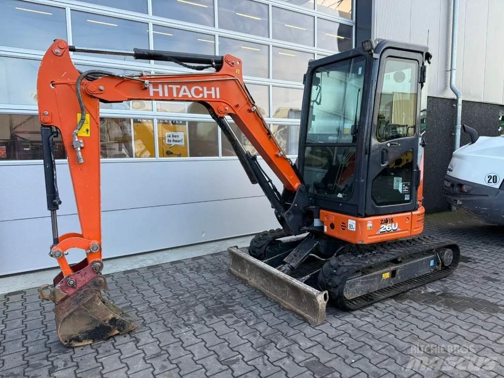 Hitachi ZX26U-6 CR Minigraafmachines < 7t