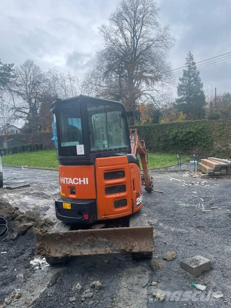 Hitachi ZX 26 U-6 CR Minigraafmachines < 7t