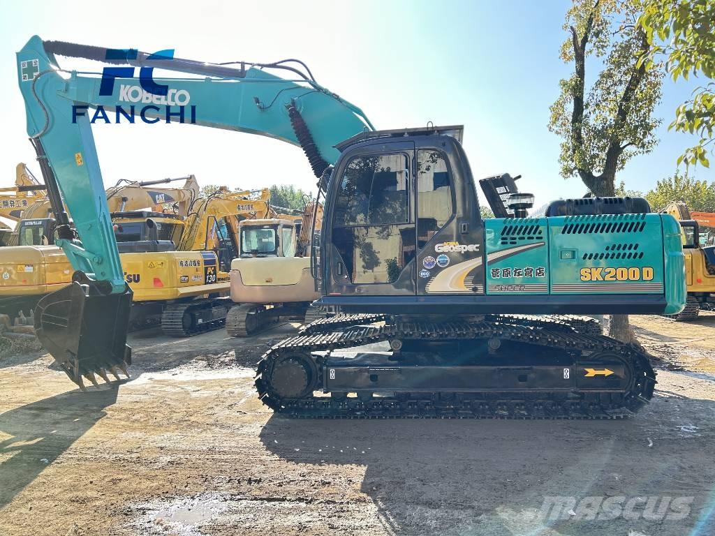 Kobelco SK 200 Rupsgraafmachines