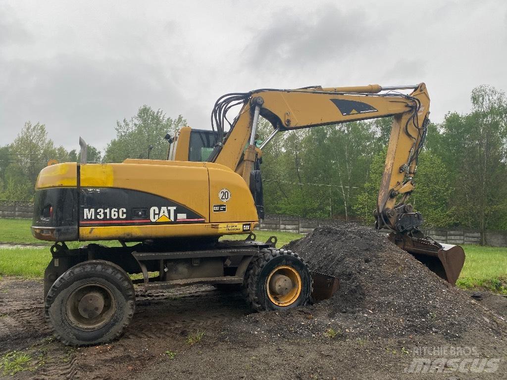 CAT M 316 C Wielgraafmachines