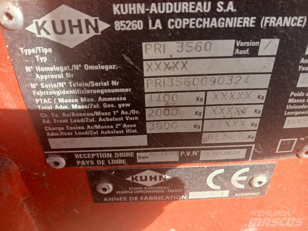 Kuhn Primor 3560 Balenhakselaars, -snijders en -afwikkelaars