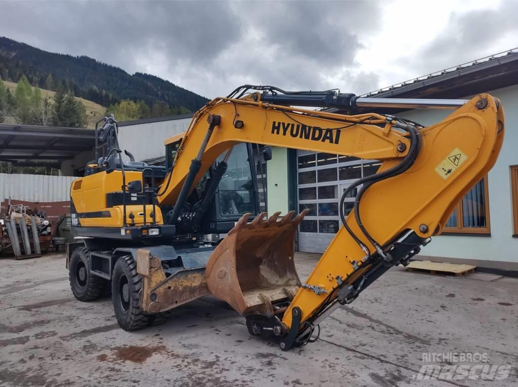 Hyundai HW140 Wielgraafmachines