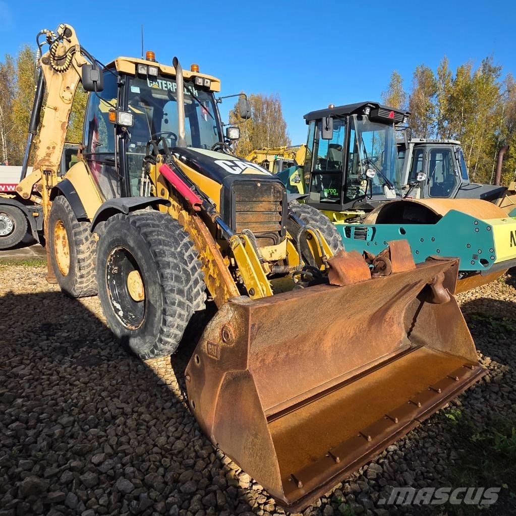 CAT 444 E Graaf-laadcombinaties