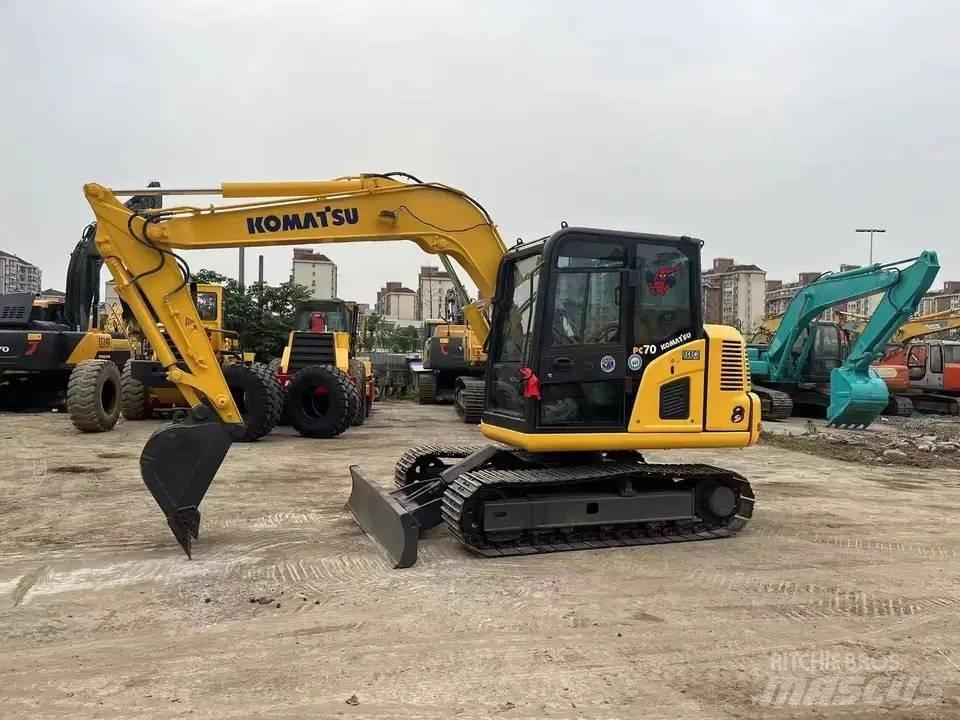 Komatsu PC70-8 Rupsgraafmachines