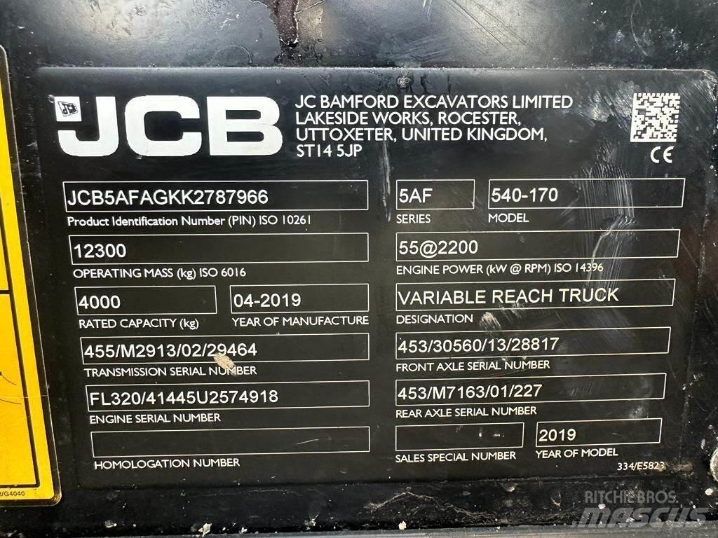 JCB 540-170 Verreikers